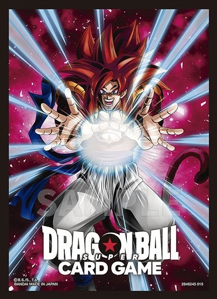 DRAGON BALL SUPER FUSION WORLD - STANDARD SIZE SLEEVES - GOGETA