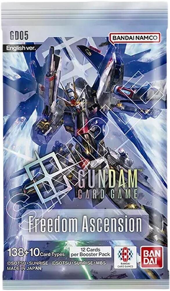 【翌日発送】GUNDAM CARD GAME Freedom Ascension GUNDAM CARD GAME - FREEDOM ASCENSION - BOOSTER PACK (P12/B24