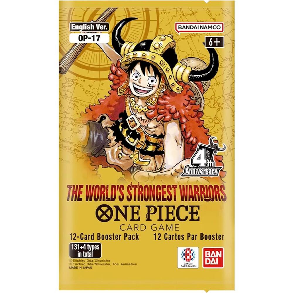 ONE PIECE CARD GAME - THE WORLD'S STRONGEST WARRIORS - BOOSTER