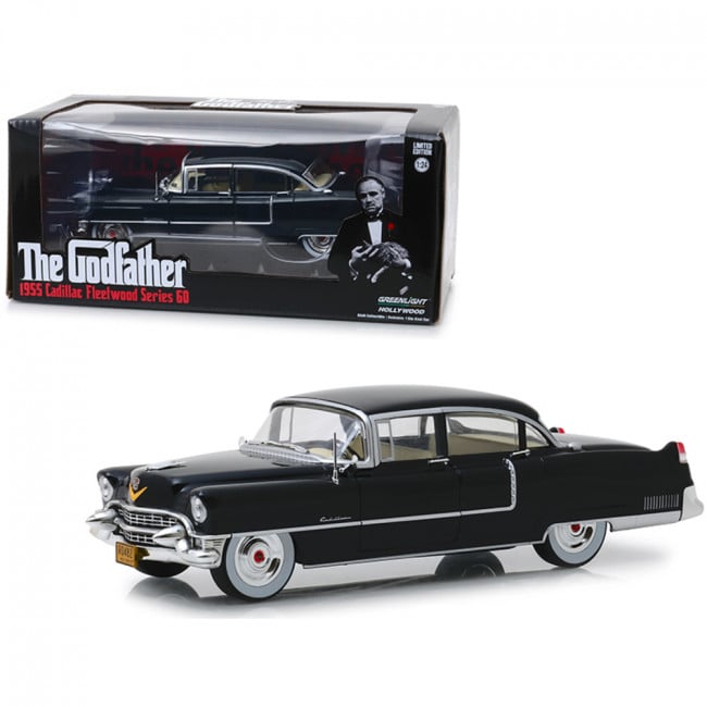 GODFATHER - THE GODFATHER - 1955 CADILLAC FLEETWOOD SERIES 60 - 1:24