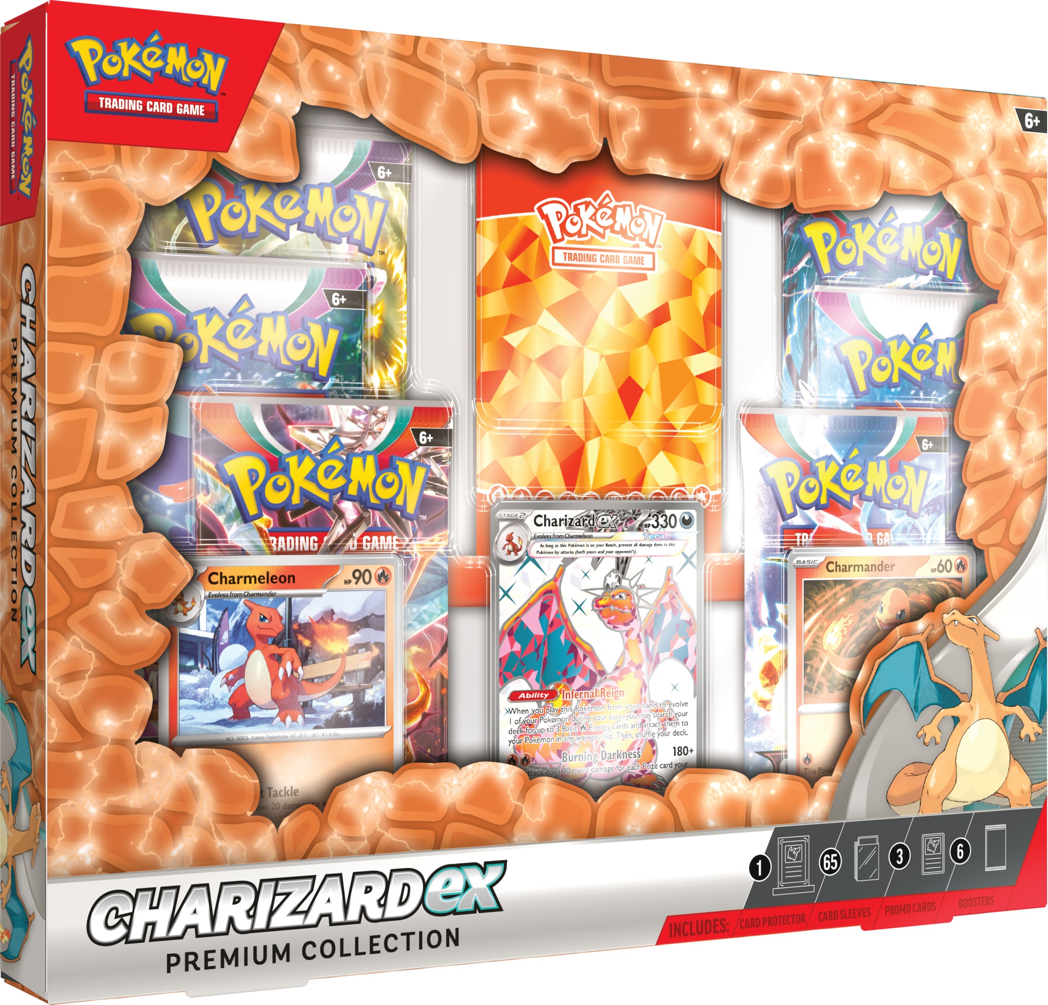 Porte Carte Pokémon Dracaufeu en Colère - Boutique Pokemon
