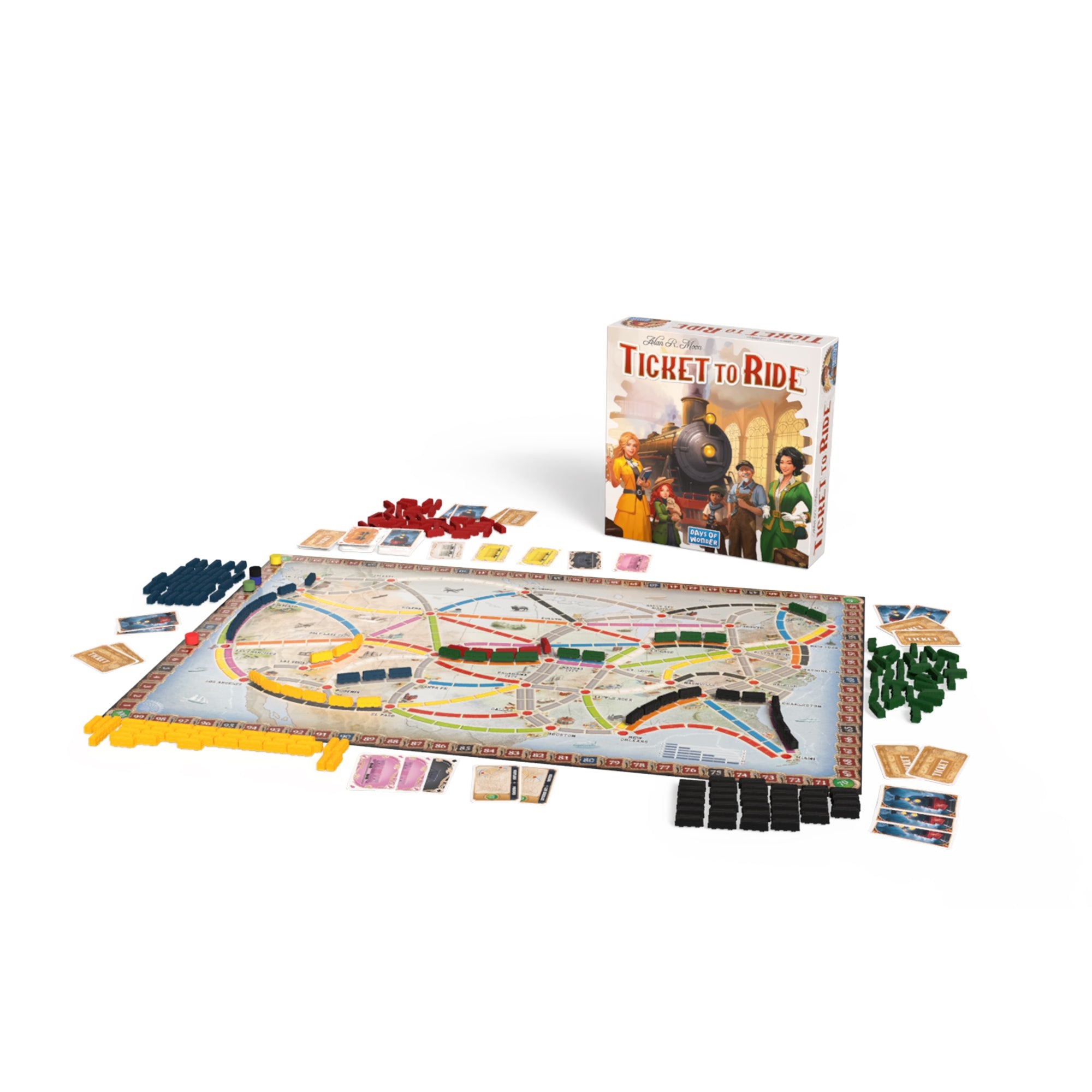 TICKET TO RIDE -  BASE GAME (ENGLISH) 2025 EDITION image 2