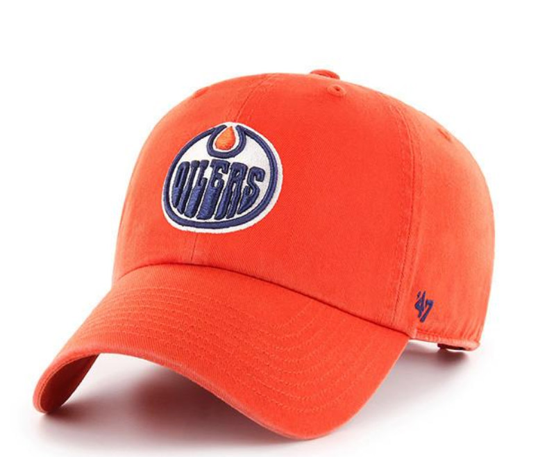 EDMONTON OILERS - ADJUSTABLE ORANGE CAP 