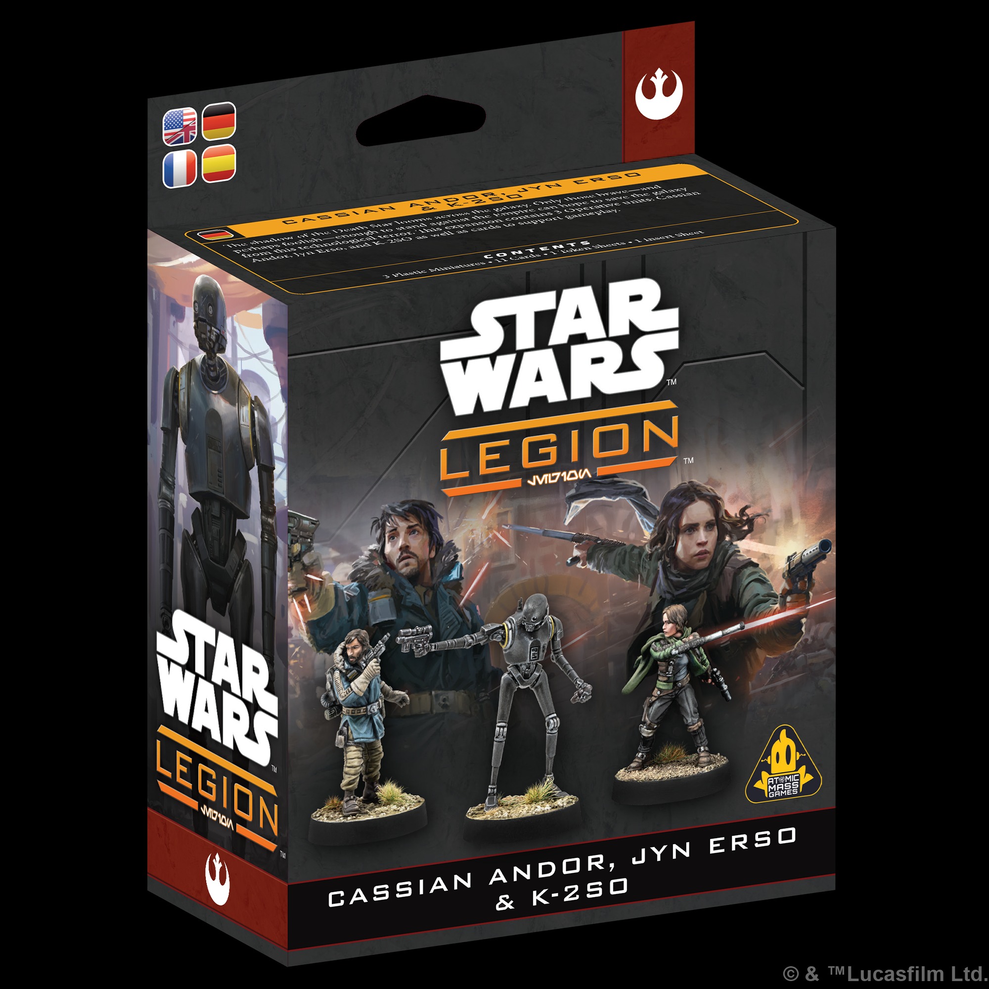 Jyn Erso - Extension Commandant - Star Wars Légion - Esprit Jeu