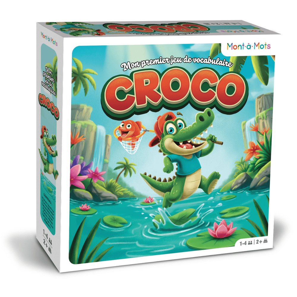 CROCO - MON PREMIER JEU DE VOCABULAIRE (FRANÇAIS)