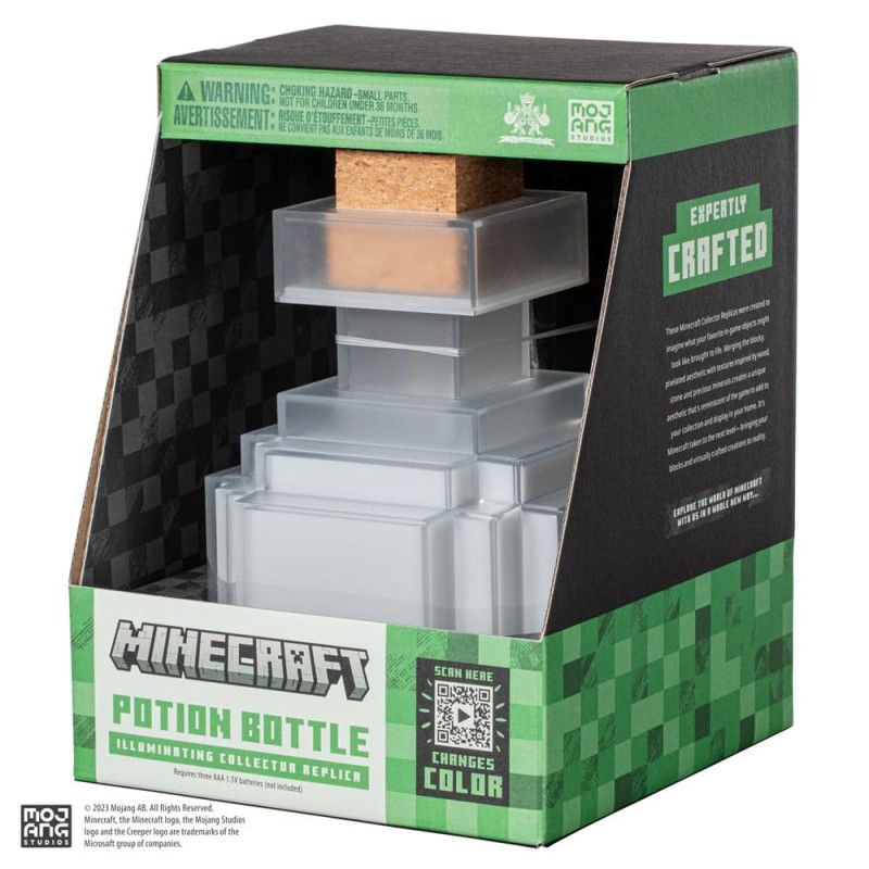 MINECRAFT - POTION BOTTLE LIGHT - THE NOBLE COLLECTION