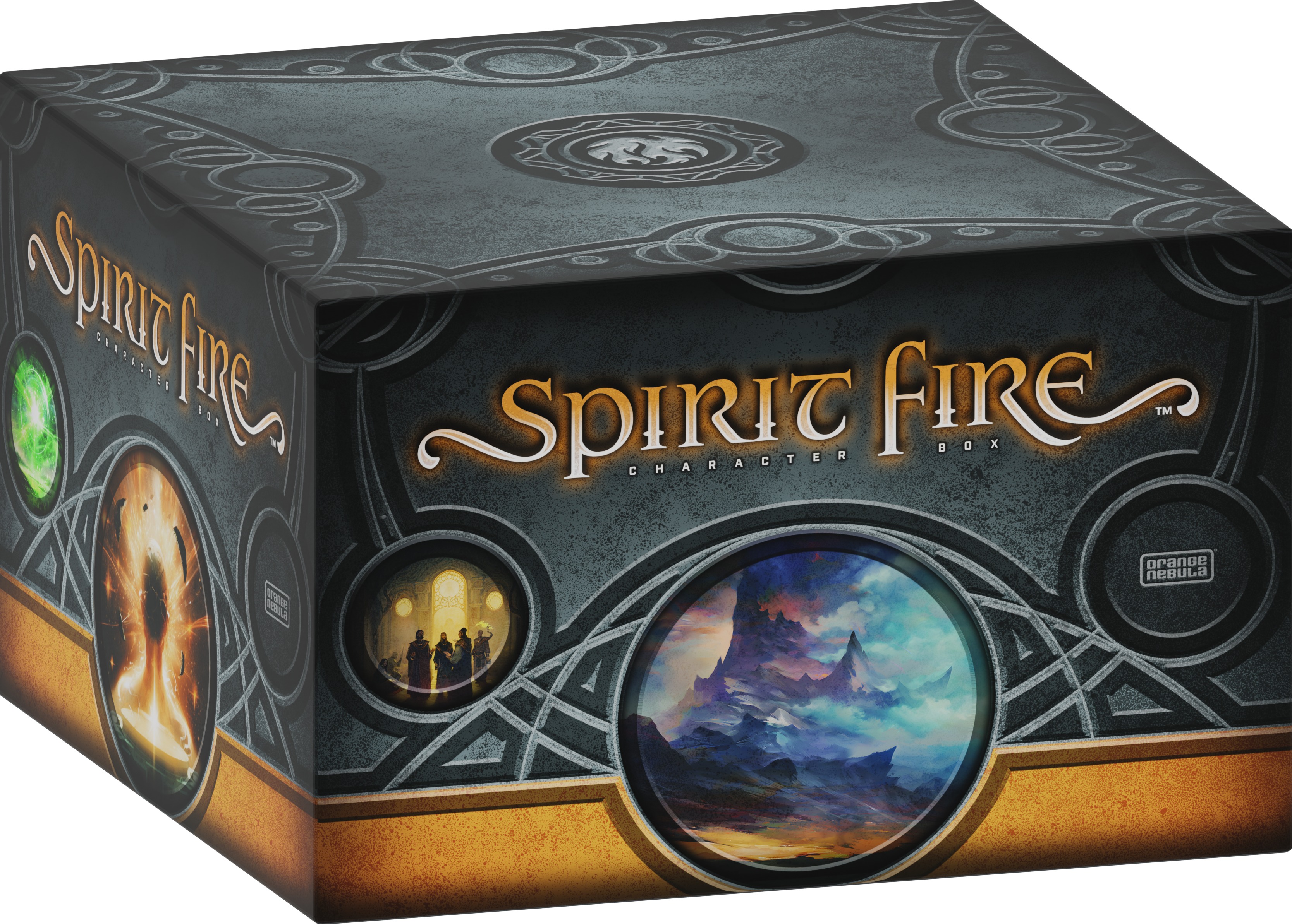 SPIRIT FIRE - BASE GAME - CHARACTER BOX ILLUMINATION (GOLD) (ENGLISH)