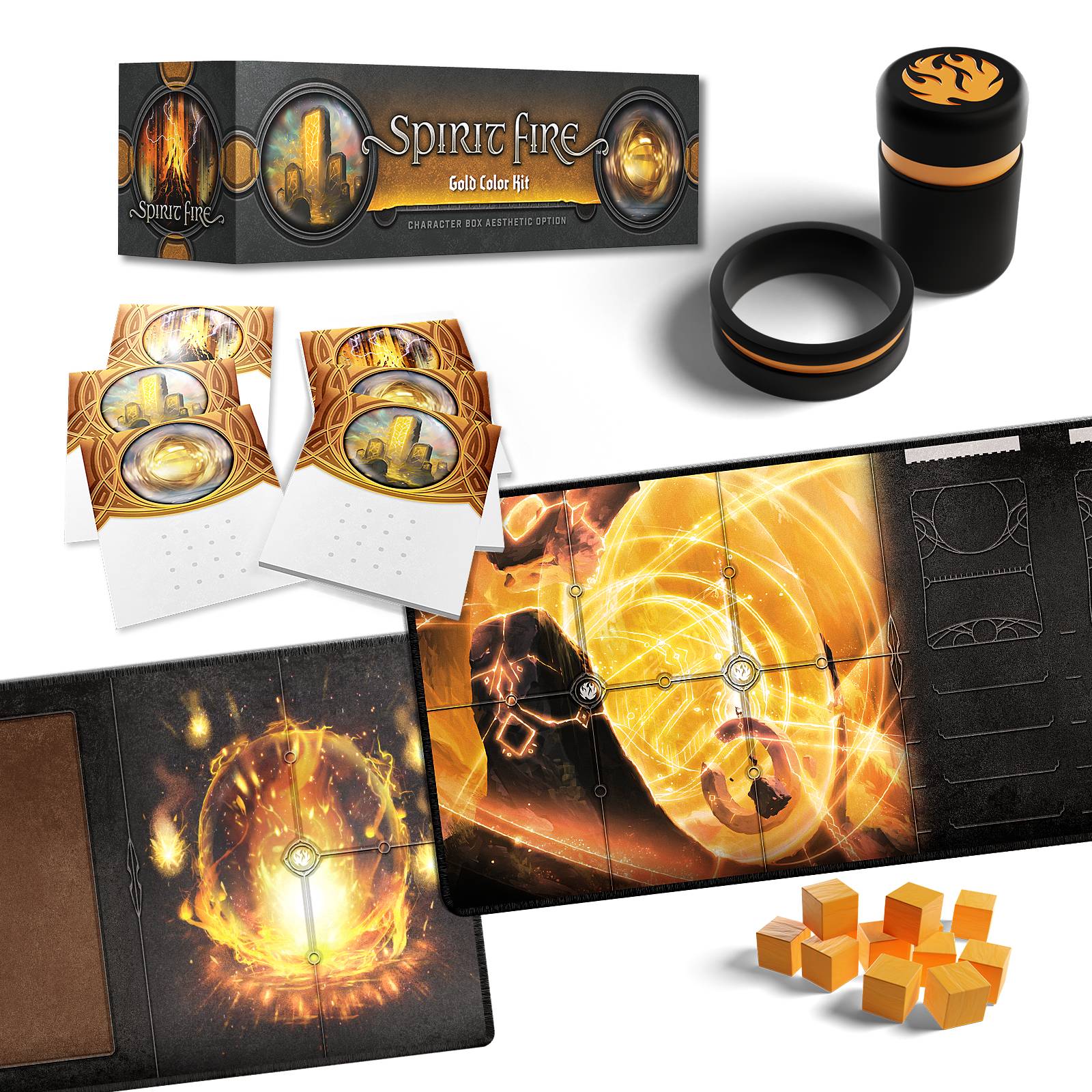 SPIRIT FIRE - ACCESSOIRE - COLOR KIT, GOLD (ANGLAIS)