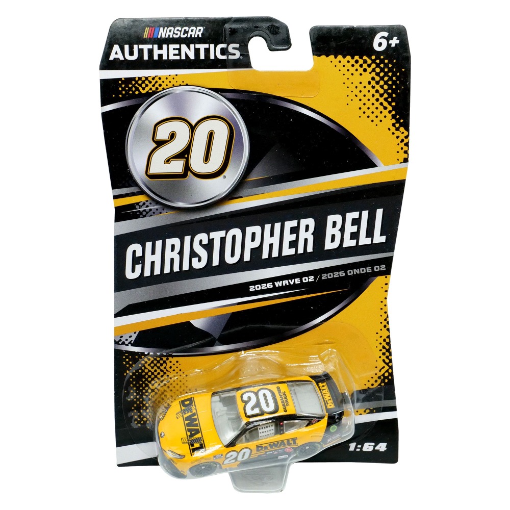 AUTHENTICS - CHRISTOPHER BELL #20 - 1/64 - NASCAR 10205