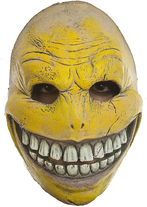 scary smiley face mask