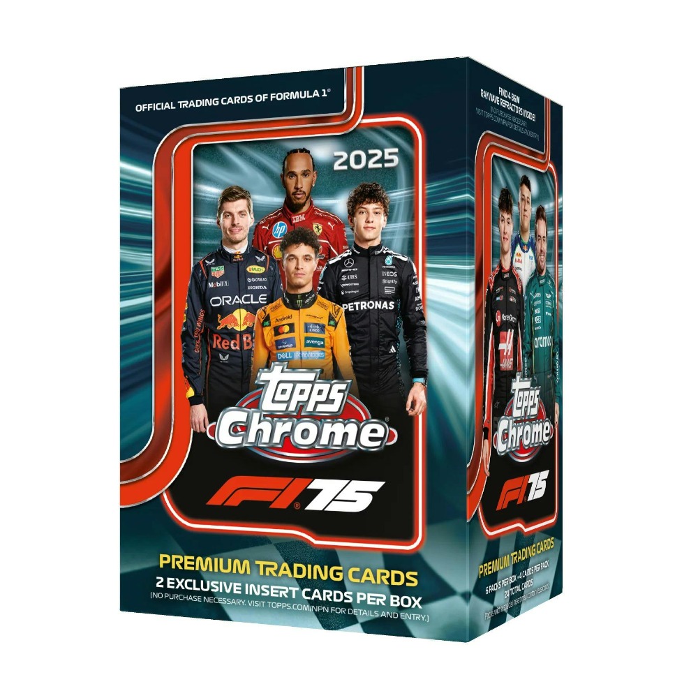 2025 FORMULA 1 - TOPPS CHROME FORMULA 1 - BLASTER BOX