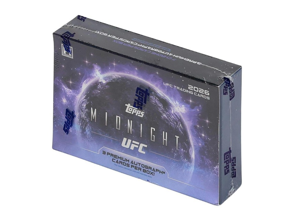 2026 UFC - TOPPS MIDNIGHT - HOBBY BOX