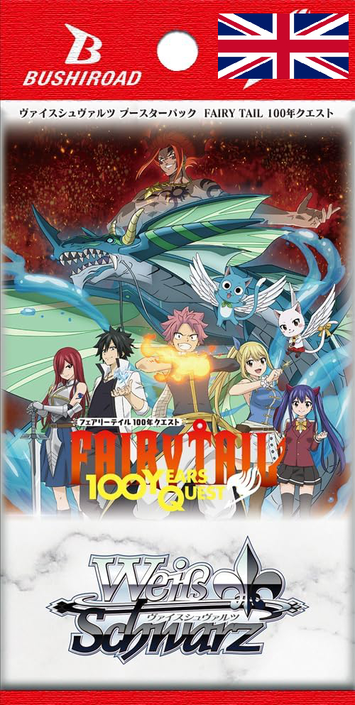 WEISS SCHWARZ - 100 YEARS QUEST - BOOSTER PACK (P8/B12)(ENGLISH) - FAIRY  TA1L