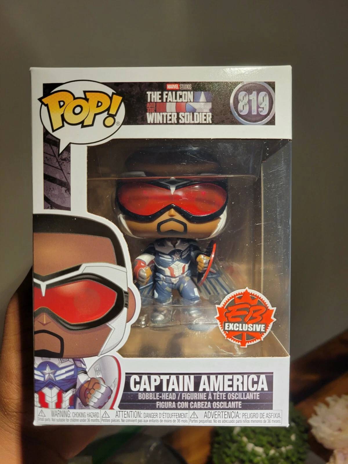 THE FALCON AND THE WINTER SOLDIER - POP! BOBBLE-HEAD EN VINYLE DE ...