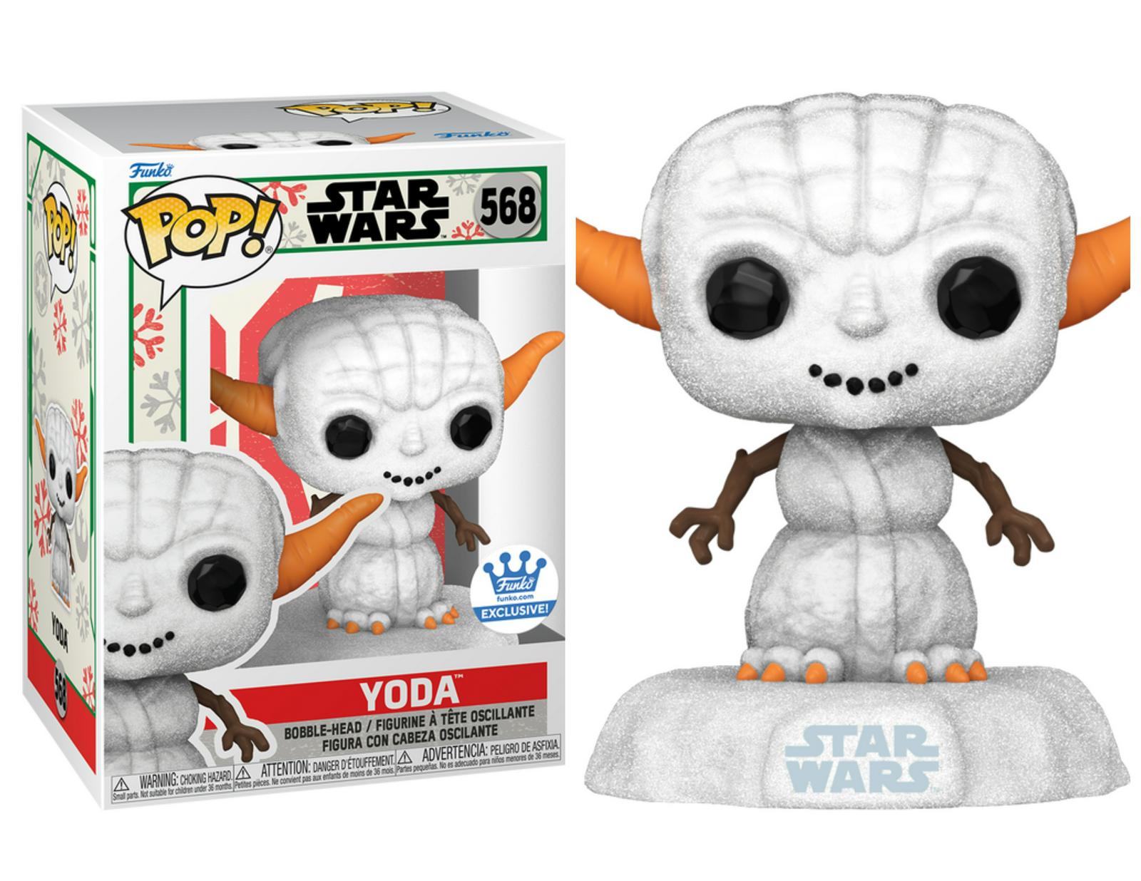 STAR WARS - POP! VINYL BOBBLE-HEAD OF YODA (4 INCH) 568