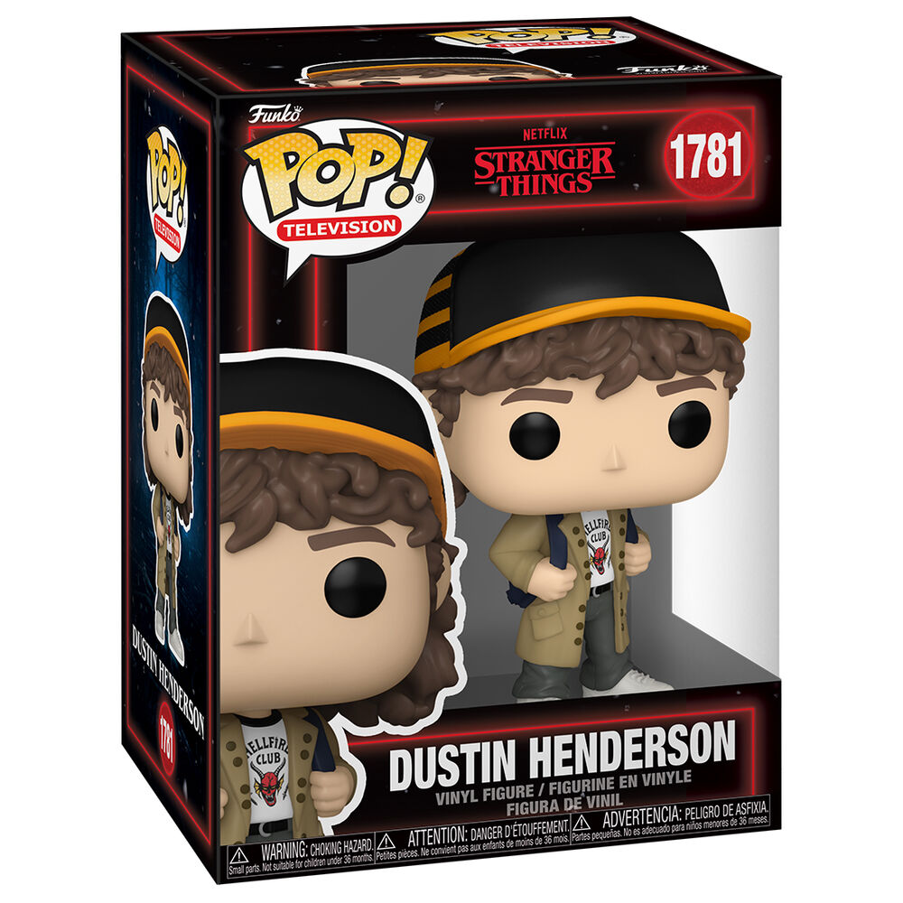 STRANGER THINGS - POP! VINYL FIGURE OF DUSTIN HENDERSON - SEASON 5