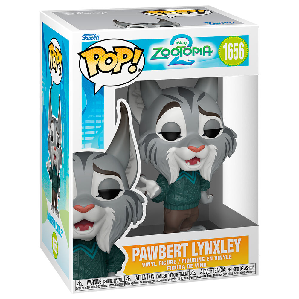 ZOOTOPIA - POP! VINYL FIGURE OF PAWBERT LYNXLEY (4 INCH) 1656
