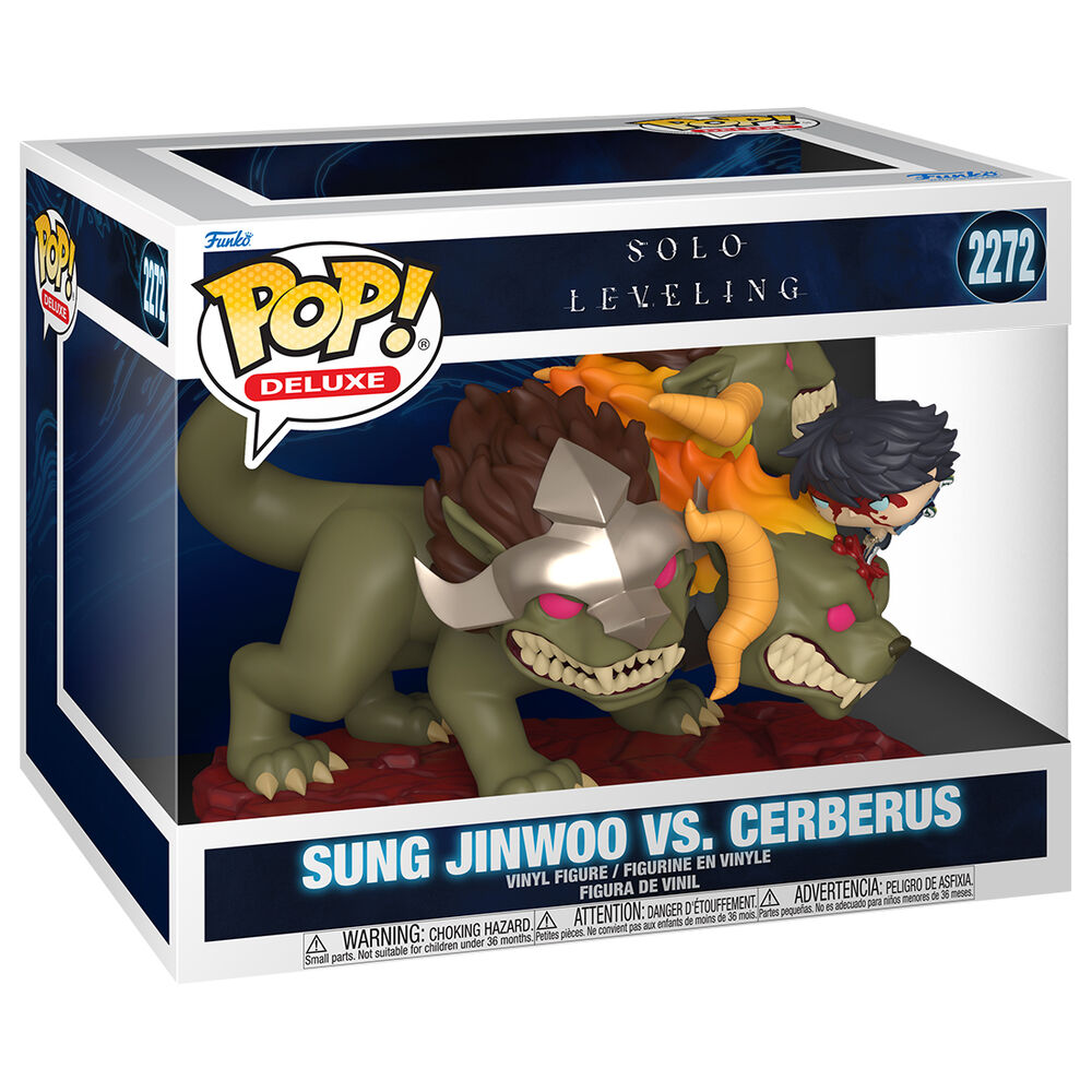 SOLO LEVELING - POP! DELUXE VINYL FIGURE OF CEBERUS VS SUNG JINWOO