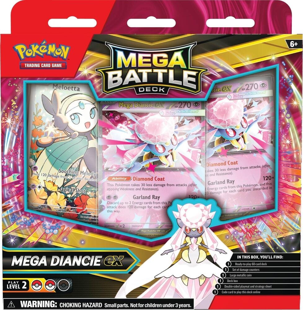 POKEMON - MEGA BATTLE DECK - MEGA DIANCIE EX (ENGLISH)