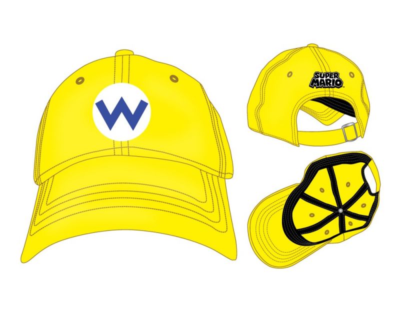 NINTENDO - WARIO YELLOW HAT - SUPER 