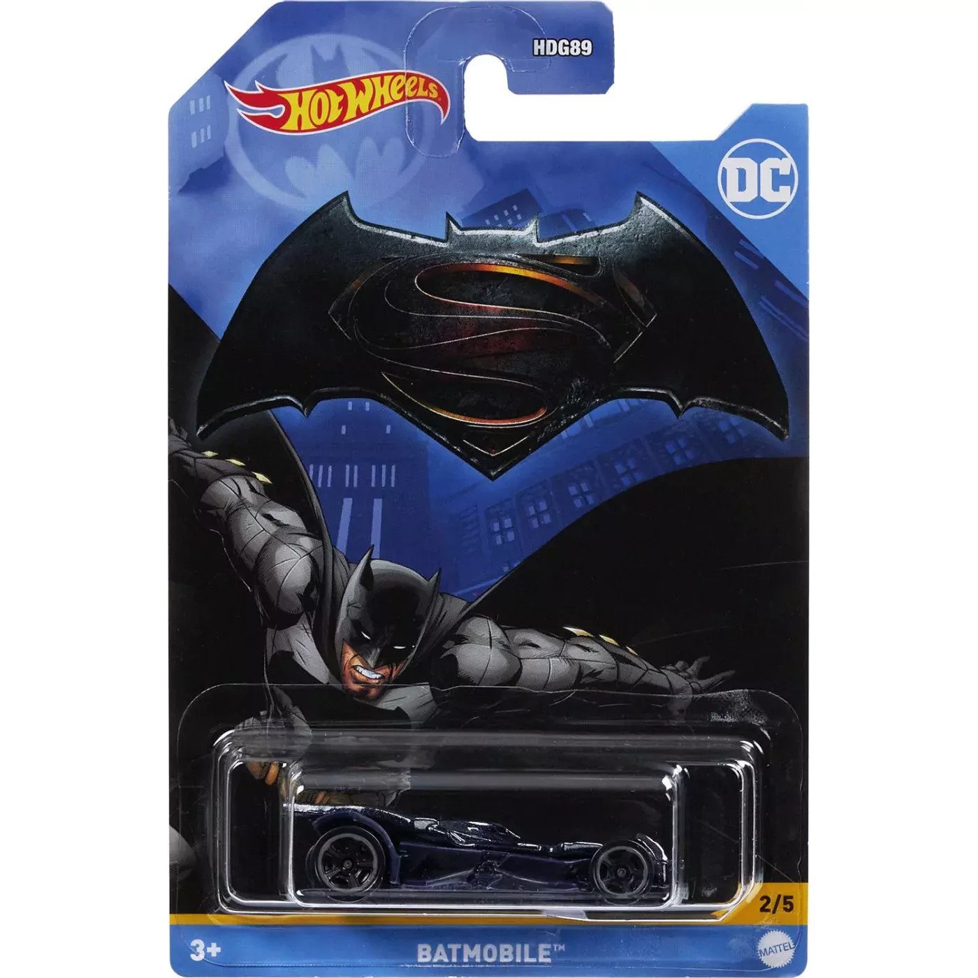 HOT WHEELS - BATMAN V SUPERMAN BATMOBILE - BATMAN V SUPERMAN