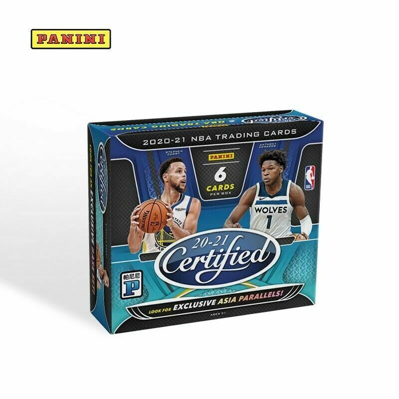 2020-2021 Panini Certified NBA Hobby Box