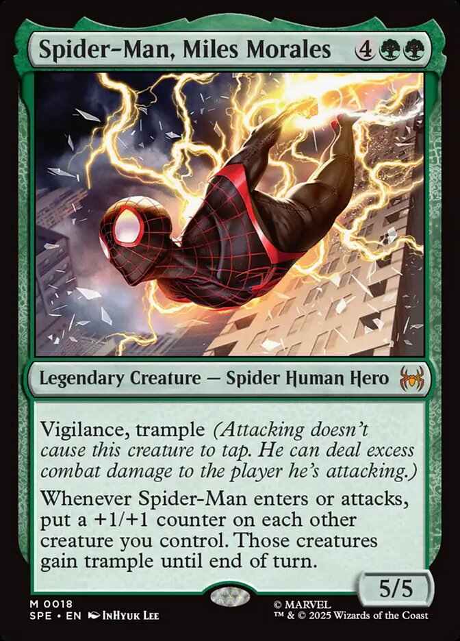マジック：ザ・ギャザリング MTG Miles Morales Magic: The Gathering - MARVEL'S SPIDER-MAN ETERNAL - Spider-Man
