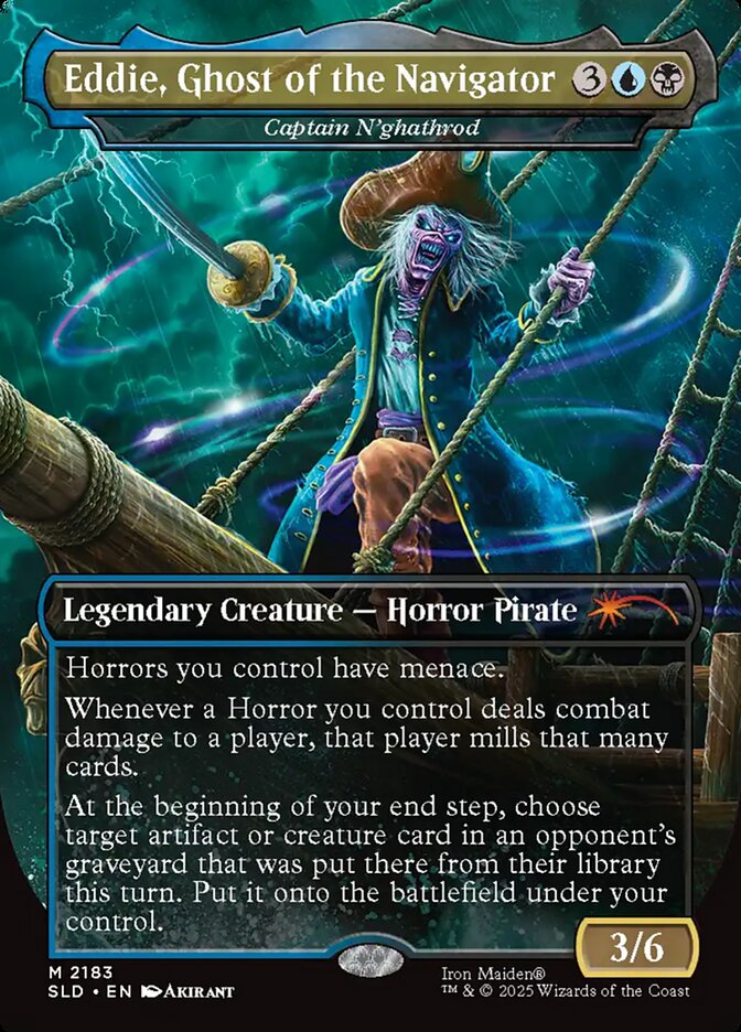 Magic: The Gathering - Secret Lair Drop - Captain N'ghathrod