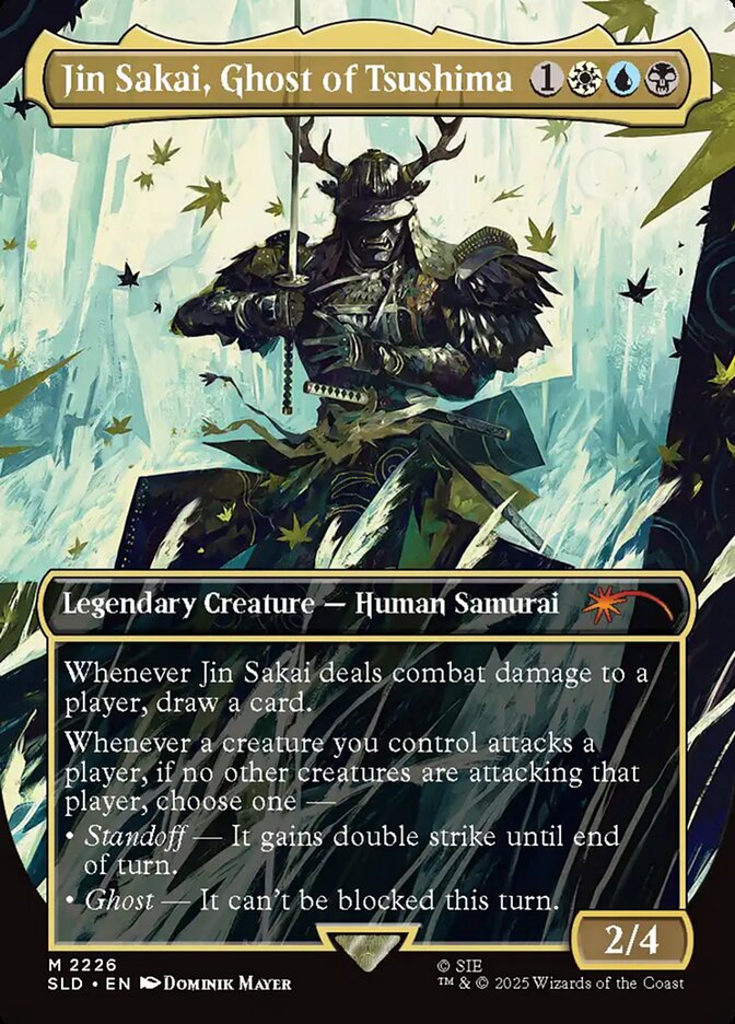 マジック：ザ・ギャザリング MTG Secret Lair Stan Sakai Magic: The Gathering - Secret Lair Drop - Jin Sakai, Ghost of Tsushima