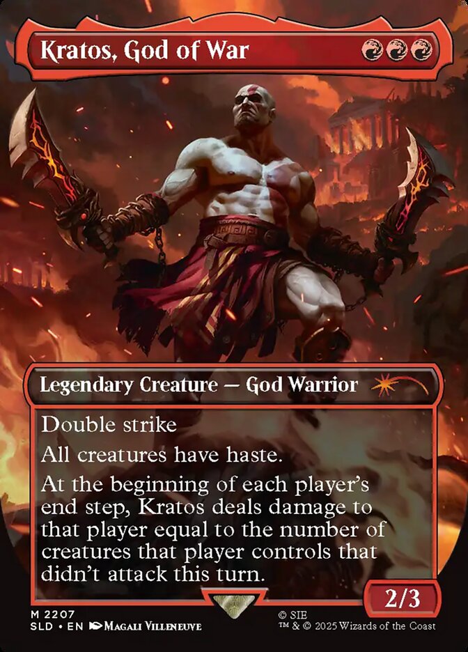 Magic: The Gathering - Secret Lair Drop - Kratos, God of War