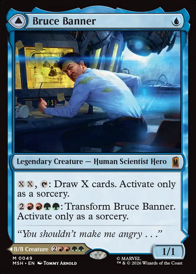 Magic: The Gathering - Marvel Super Heroes - Bruce Banner // The