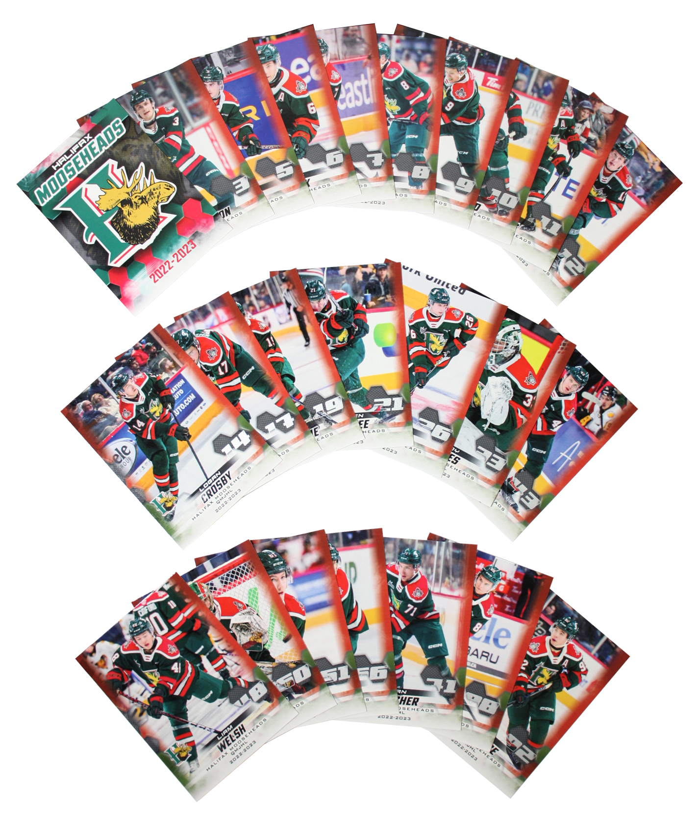 HALIFAX MOOSEHEADS (24 CARDS) 202223