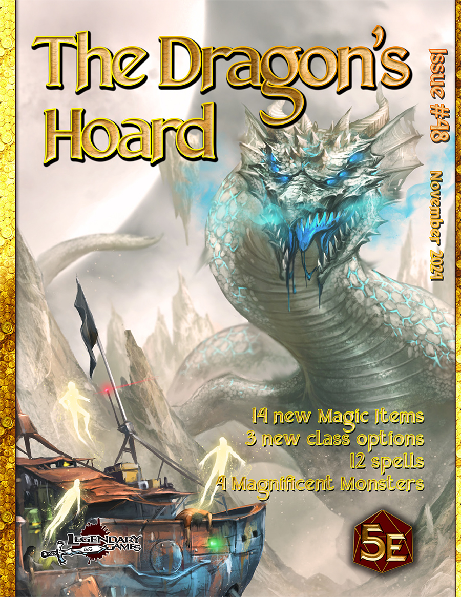 LEGENDARY GAMES - THE DRAGON'S HOARD 48 (ANGLAIS) 48 - SUPPLEMENT 48