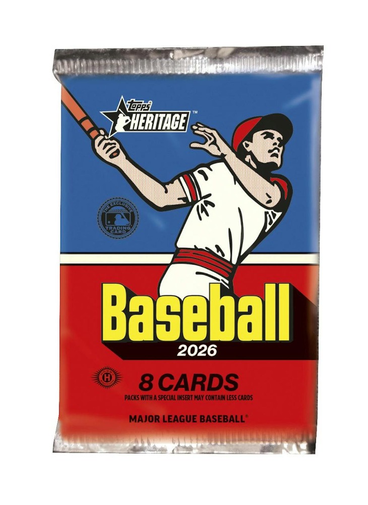2026 BASEBALL - TOPPS HERITAGE - HOBBY (P8/B20)