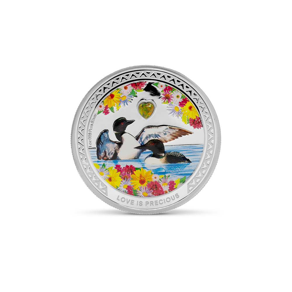 LOVE IS PRECIOUS - GREAT NORTHERN DIVER - 2026 NEW ZEALAND COINS 13