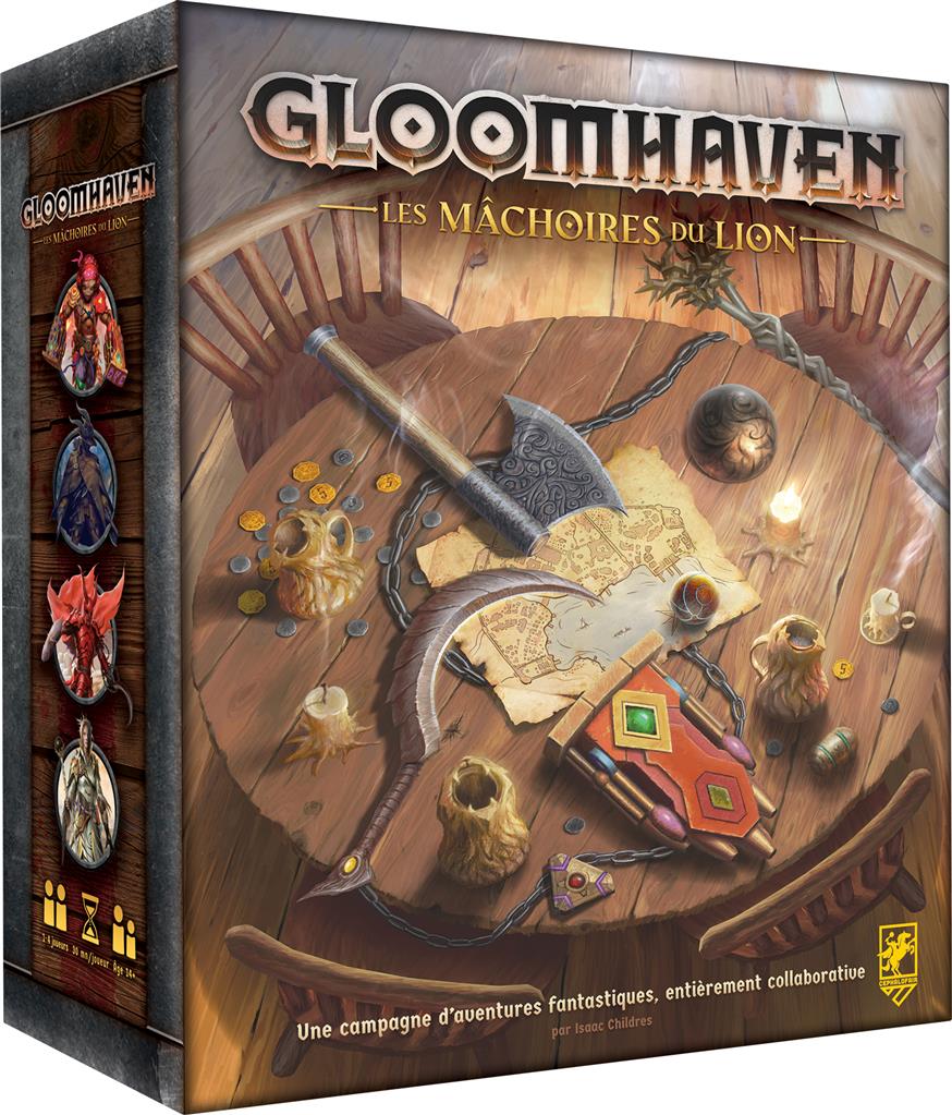 Gloomhaven-Les mâchoires du lion - Des jeux qui des boites