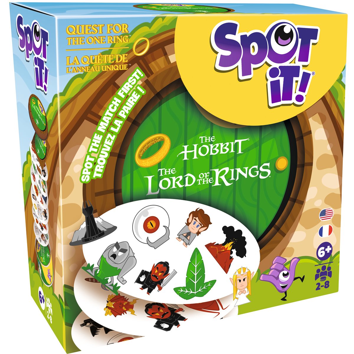 SPOT IT! - LE SEIGNEUR DES ANNEAUX BOX-ECO (MULTI)
