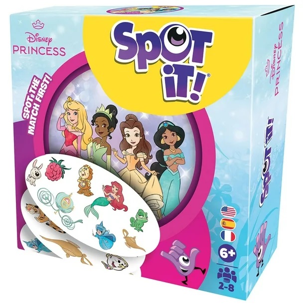 SPOT IT! - PRINCESSE DISNEY - ÉDITION 2025 (MULTILINGUE)