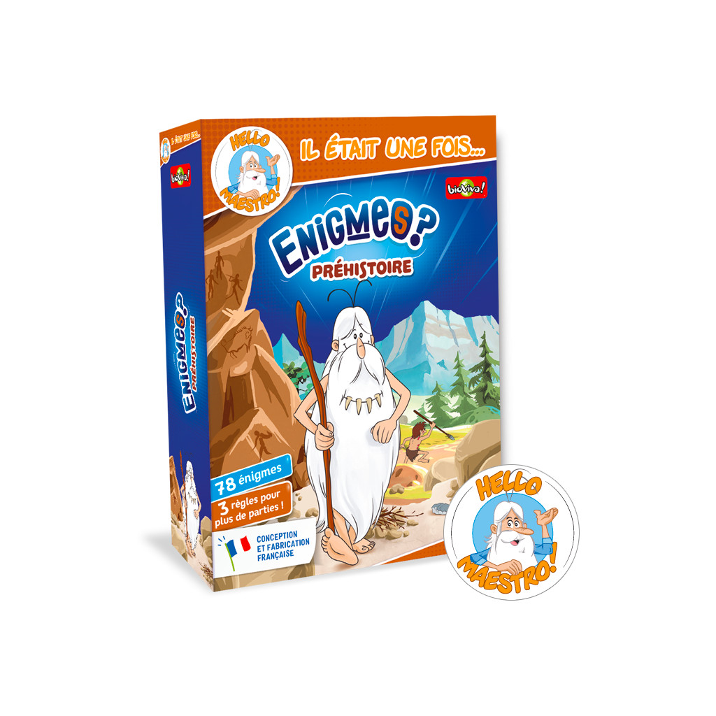 ENIGMES - PRÉHISTOIRE (FRANÇAIS)