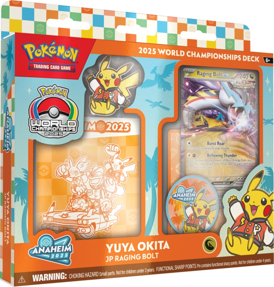 POKEMON - 2025 WORLD CHAMPIONSHIPS DECK - YUYA OKITA 