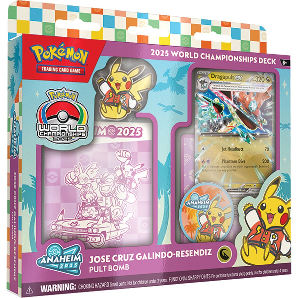 POKEMON - 2025 WORLD CHAMPIONSHIPS DECK - JOSE CRUZ GALINDO