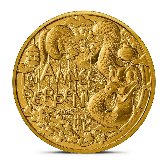 CHINESE CALENDAR - YEAR OF THE SNAKE - 2025 FRANCE COINS 04