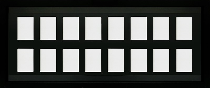 Cadre Collector Cartes à Collectionner 50 places Noir (91.5 x 61 cm)