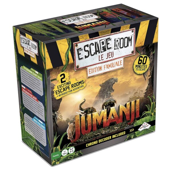 1ere partie du jeu de société Jumanji ouah qui va gagner ? 