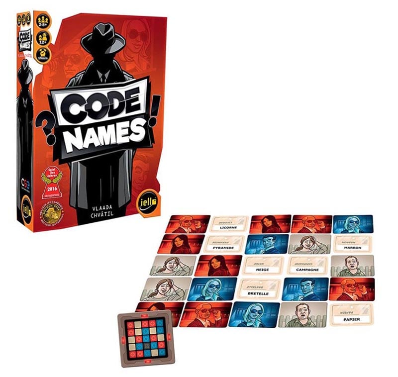 Acheter Codenames (anglais) - Boutique de jeux de société, Variantes à Paris