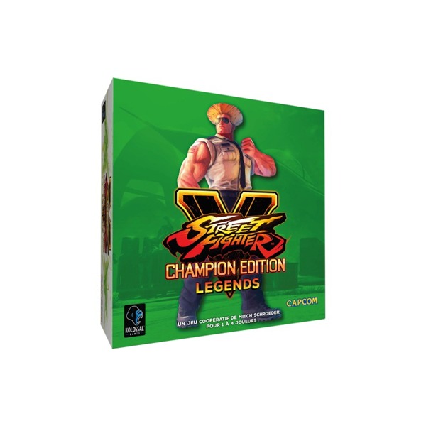 STREET FIGHTER V: CHAMPION EDITION LEGENDS - JEU DE BASE - VERT (FRANÇAIS)