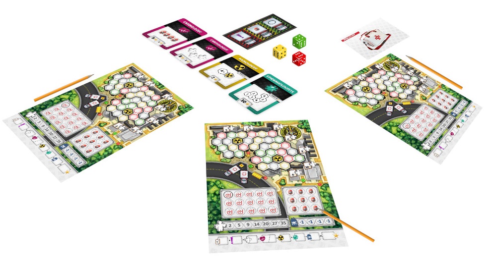Alley Cat Games Dice Hospital Base Game Service D'urgence (French) 2023 image 2