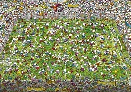 Pièces 3000 Puzzle Heye d'histoire du football 