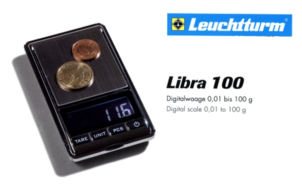 Digital Coin Scale by Lighthouse Libra with Weighing Range of 0.01-100 g 