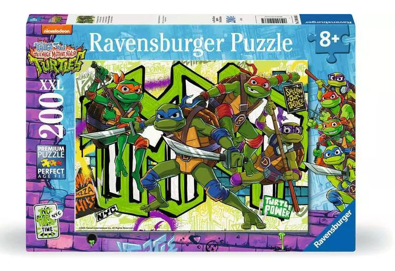 RAVENSBURGER - TEENAGE MUTANT NINJA TURTLES (200 PIECES XXL